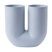Vase en porcelaine bleu Kink - Muuto