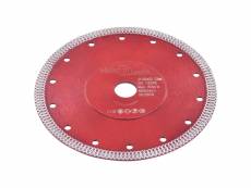 Vidaxl disque de coupe diamanté avec trous acier 180 mm 143247
