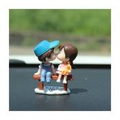Xinuy - Décoration de voiture mignon dessin animé Couples Figure, proposition épouser Couple décor de bureau à la maison