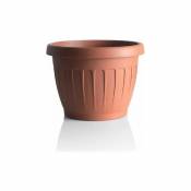 Ac-déco - Pot de fleurs - terra - d 50 cm - Terracotta