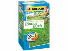 Algoflash engrais gazon longue durée 3 mois - 3,6kg