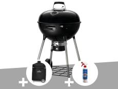 Barbecue à charbon Napoleon Kettle Premium 57 cm + Housse de protection + Nettoyant grill 3 en 1