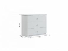 Commode babydreams blanche zoo