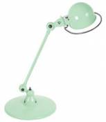 Lampe de table Loft / 1 bras - L 60 cm - Jieldé vert en métal