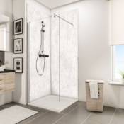 Lot de 2 panneaux muraux salle de bains 100 x 210 cm Schulte DécoDesign Décor marbre