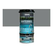 Matcosol piscine gris 3,5L -Résine epoxy bi- Composant