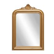Miroir en bois doré 100 x 78 cm
