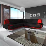 Mobilier Deco - muza - Canapé d'angle design en simili