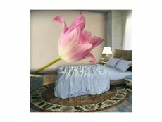 Papier peint pink tulip l 350 x h 270 cm A1-FTNT1304