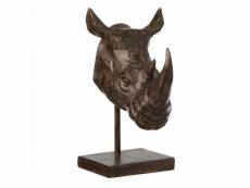Paris prix - statue déco en résine "rhinocéros"