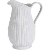 Progarden - Vase décoratif avec poignée, porcelaine,
