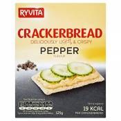 Ryvita Black Pepper Crackerbread 125g