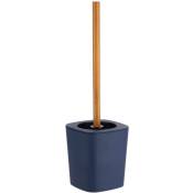 Tendance - brosse wc rubber + abs et tige bambou -