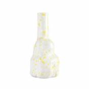 Vase Fused Splash / Ø 9,5 x H 21 cm - Céramique - & klevering blanc en céramique