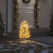 Vidaxl - Décoration lumineuse arbre de Noël piquets
