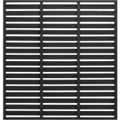 Vidaxl - Panneau de clôture wpc 180x180 cm Noir