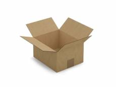 20 cartons d'emballage 23 x 19 x 12 cm - simple cannelure