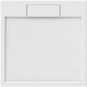 Allibert- Receveur de douche extra-plat carré PURETEX 90 x 90 cm - Blanc