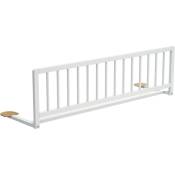 AT4 - Barrière de lit enfant essentiel en bois - Blanc