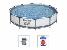 Bestway ensemble de piscine steel pro max 366x76 cm 366 cm