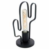Eglo EGLO Lampe de table Coldfield Cactus Noir