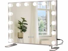 Giantex miroir de maquillage hollywood 14 ampoules