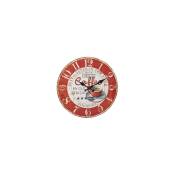 Herter - Reloj pared vintage esfera roj