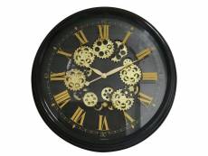 Horloge noir 80 cm YORK 80