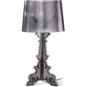 Lampe de Table - Grande Lampe de Salon Design - Bour Gris foncé - Acrylique, Plastique - Gris foncé