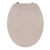 MSV Abattant Wc Thermo Dur Taupe