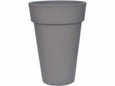 Pot colonne à fleurs "omega" - anthracite - ø 45