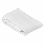 Protection de lit en molleton imperméable - Blanc - 200 x 200 cm