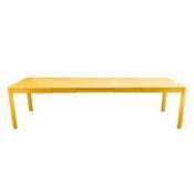 Table à rallonge Ribambelle XL / 149/299 x 100 cm - 6 à 14 personnes - Fermob jaune en métal