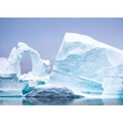 Tableau sur toile iceberg 30x45 cm