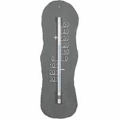 Tfa Dostmann - tfa Thermometer Schieferplatte 19x60cm
