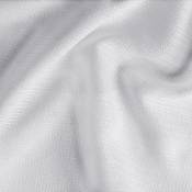 Tissu voile aux fils satinés - Blanc - 3 m
