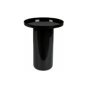 Zuiver - Table d'appoint ronde Shiny bomb - Noir