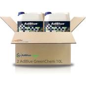 AdBlue® 2 bidons de 10L avec bec verseur Greenchem