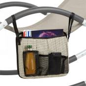 Blumfeldt - Brentwood Bag Accessoire pour fauteuil à bascule -pvc & Polyester - Sable