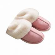 Chaussons Confort Cocooning Rose 40