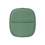 Coussin d'assise / Pour fauteuil bas HiRay - Recyclé - Kartell vert en tissu