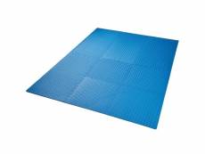 Ensemble de 12 dalles carrées eva tapis de sol sport bleu helloshop26 08_0000432