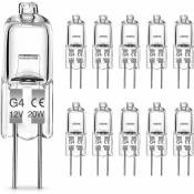 Ensoleille - Ampoules Halogènes G4, 20W Ampoule G4,