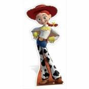 Figurine en carton taille réelle Jessie Toy Story H 140 CM - Blanc