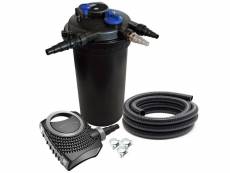 Kit set bassin 30000 litres 18 watts uvc pompe 10000 lparh tuyau 10 m kit de filtration helloshop26 16_0001925