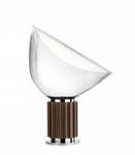 Lampe de table Taccia LED Small (1962) / Verre - H 48 cm - Flos marron en métal