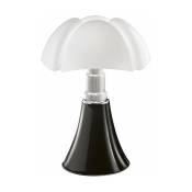 Lampe en acier inox noir 55 x 86 cm Pipistrello - Martinelli Luce