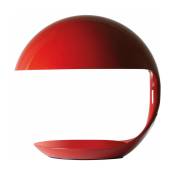 Lampe en résine rouge 40 cm Cobra - Martinelli Luce