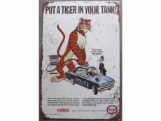 "plaque tole esso put a tiger in your tank aspect vieillit