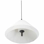 SAIGON Lampe suspension grise/blanche mat T70 cone cap